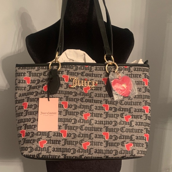 Juicy Couture Handbags - NEW BY- Juicy Couture. I HEART JUICY TOTE ❤️